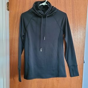 Athleta black turtleneck sweatshirt size xxs